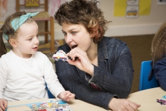 STUDENT AND MARTHA PLAYING TOGETHER